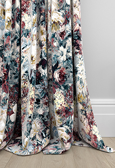 Philippa, Petrol - Made to Measure Curtains